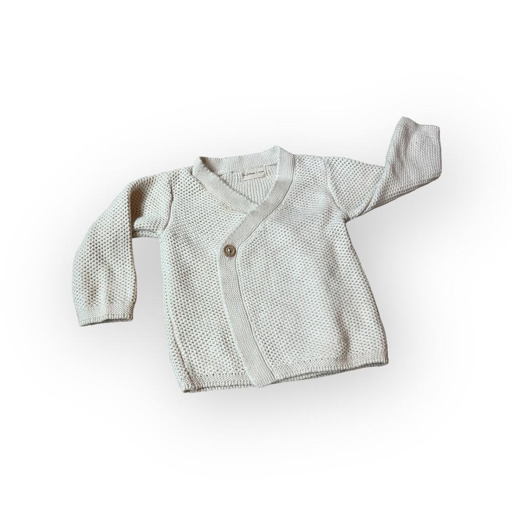 Fin & Vince Organic Cotton Wrap Sweater